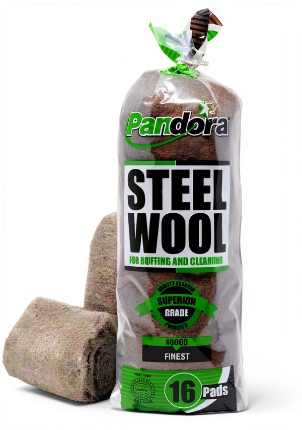 Pandora Steel Wool Pads Super Fine Cleaning Buffing-0