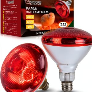 Pavo 250W Heat Lamp Bulb for Animals and Bathrooms-0