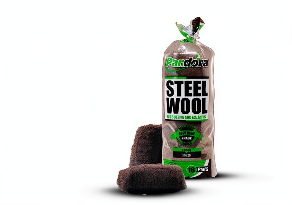 Pandora Steel Wool Pads Super Fine Cleaning Buffing-4