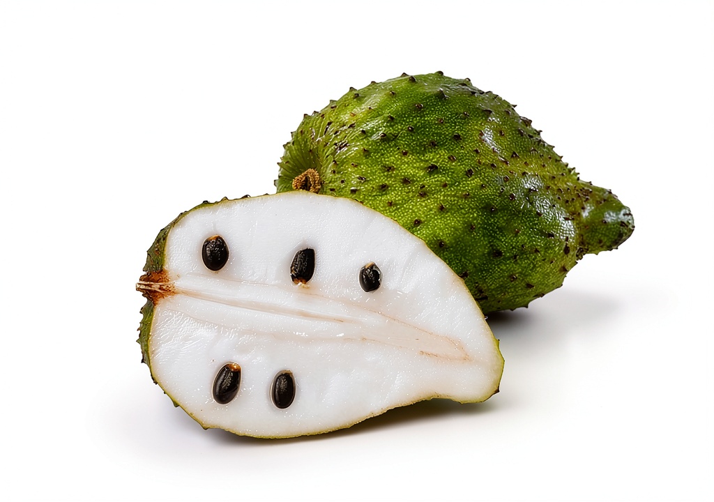 Amafruits Graviola frozen fruit package showing heart-shaped pieces
