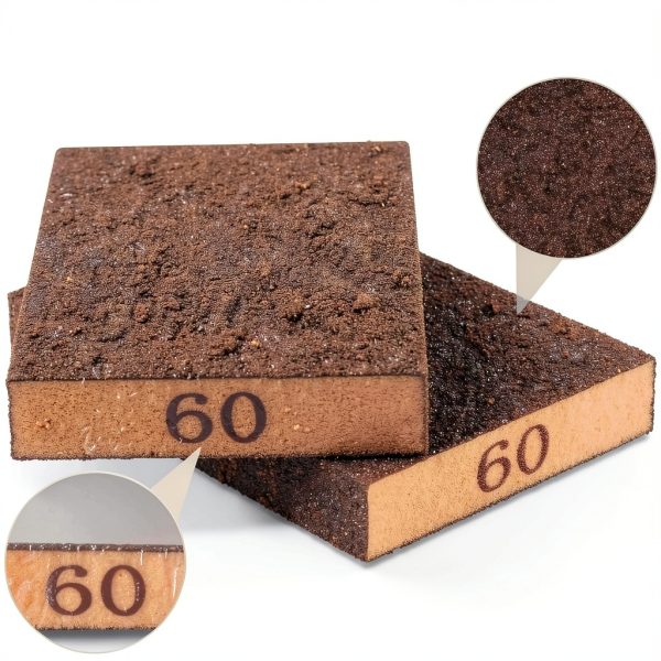 Giwiemi Sanding Sponges Assorted Grit Washable Reusable-3
