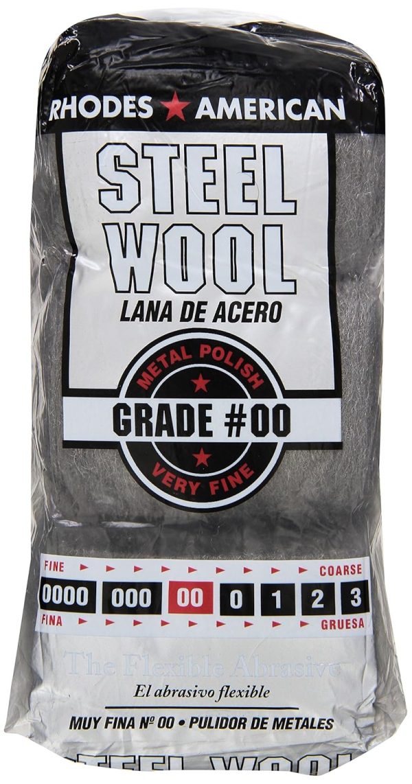 Homax Steel Wool Pads Metal Polishing 12 Pack-0