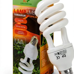 Reptile UVB Bulb GREENPAW 10% UVB 30% UVA-0
