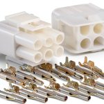 Molex 3 Set 6 Circuit Wire Connector 14 20 AWG 2.13mm D Latch-0