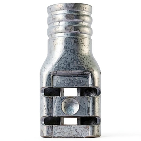 Sherco-Auto 100 Pcs Non-Insulated 8 Gauge Female Quick Disconnect Connector - .250 1/4" Stud Wire Terminal - Brass & V-Grooves Serrations for Strong Crimps & Corrosion Resistance - Made in USA-3