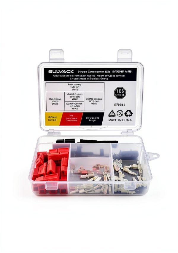 108 PCS 15/30/45 Amp Power Connectors Kit Zixtec Self Securing-4