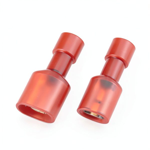 ANGSTROM Female Insulated Nylon Disconnect Spade Terminals Red 22-16ga-1
